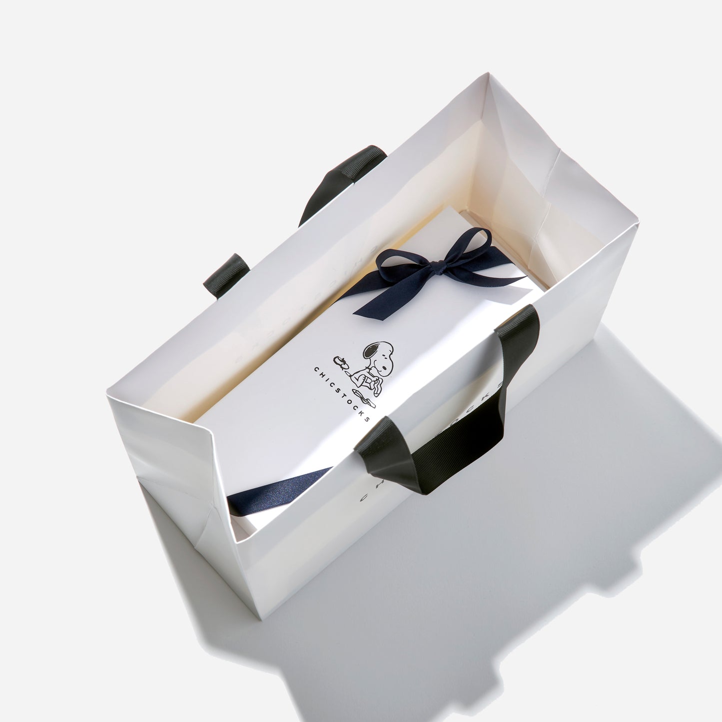 SNOOPY ギフトボックス(手提げ付き) 3足まで対応