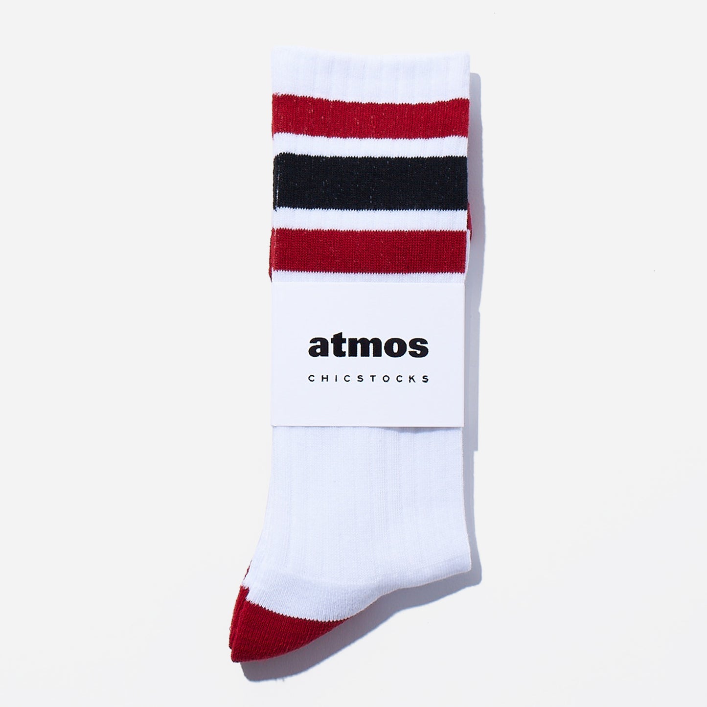 atmos×CHICSTOCKS  1985リブソックス  ホワイト/26-28cm