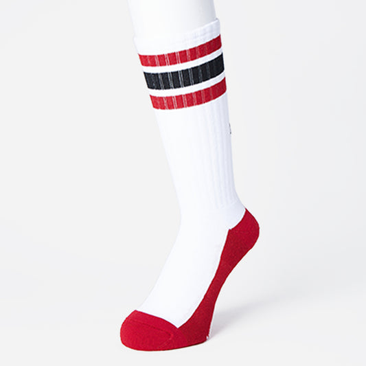 atmos×CHICSTOCKS 1985リブソックス ホワイト/26-28cm