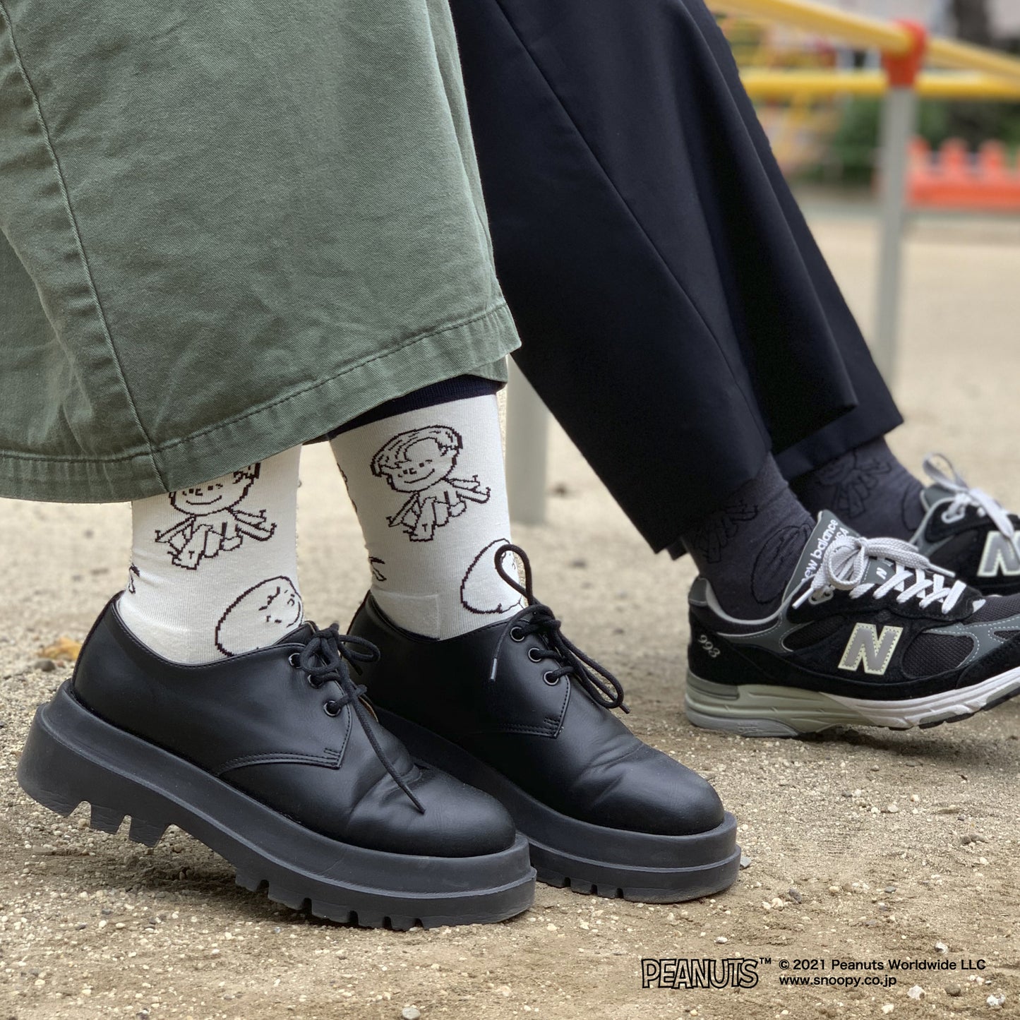 SNOOPY×CHICSTOCKS 1950s 全2色