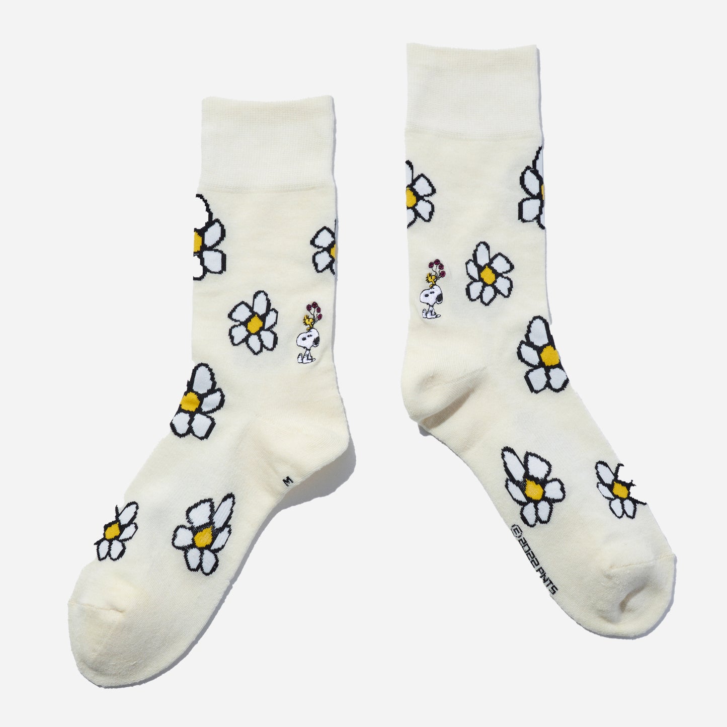 SNOOPY×CHICSTOCKS フラワー 全3色