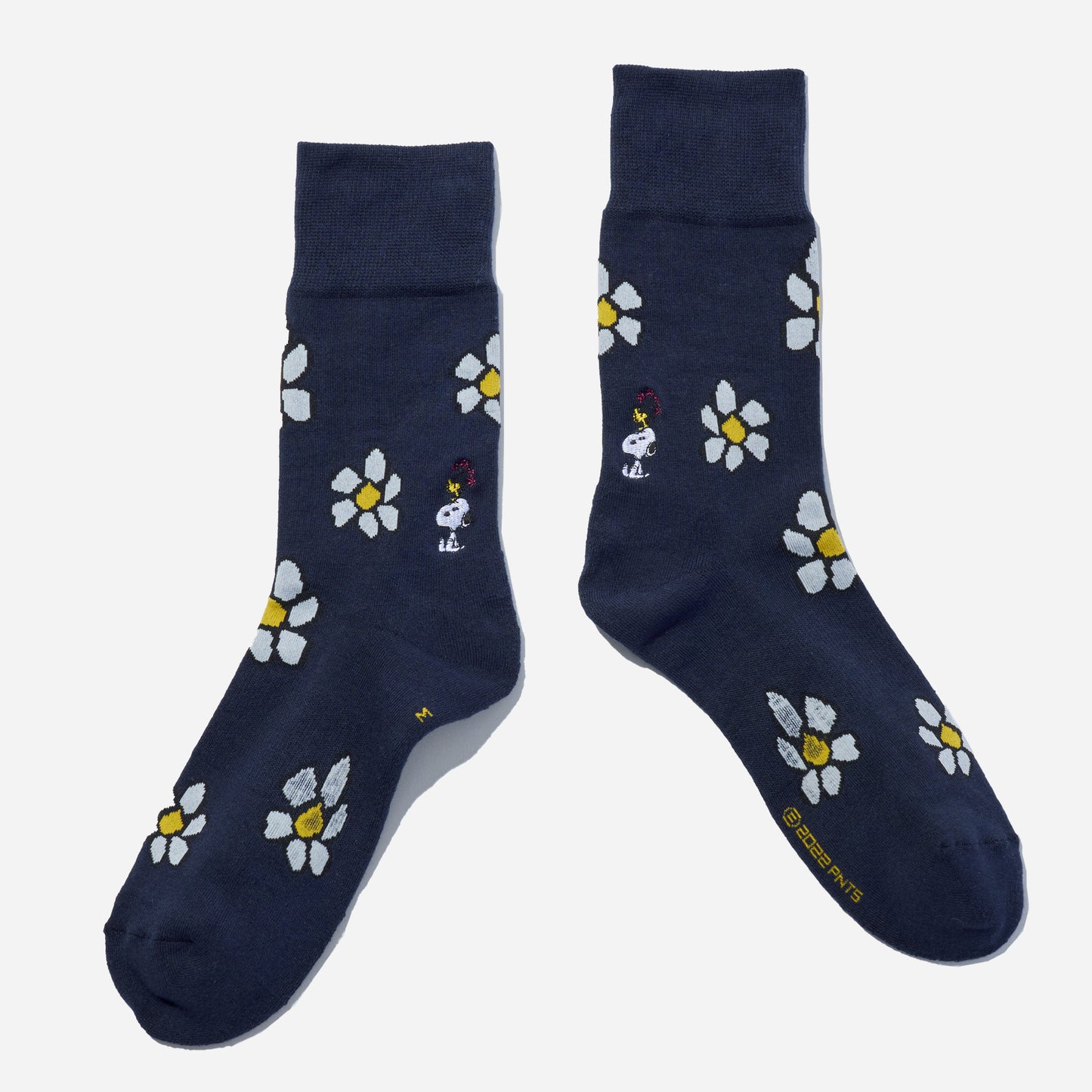 SNOOPY×CHICSTOCKS フラワー 全3色