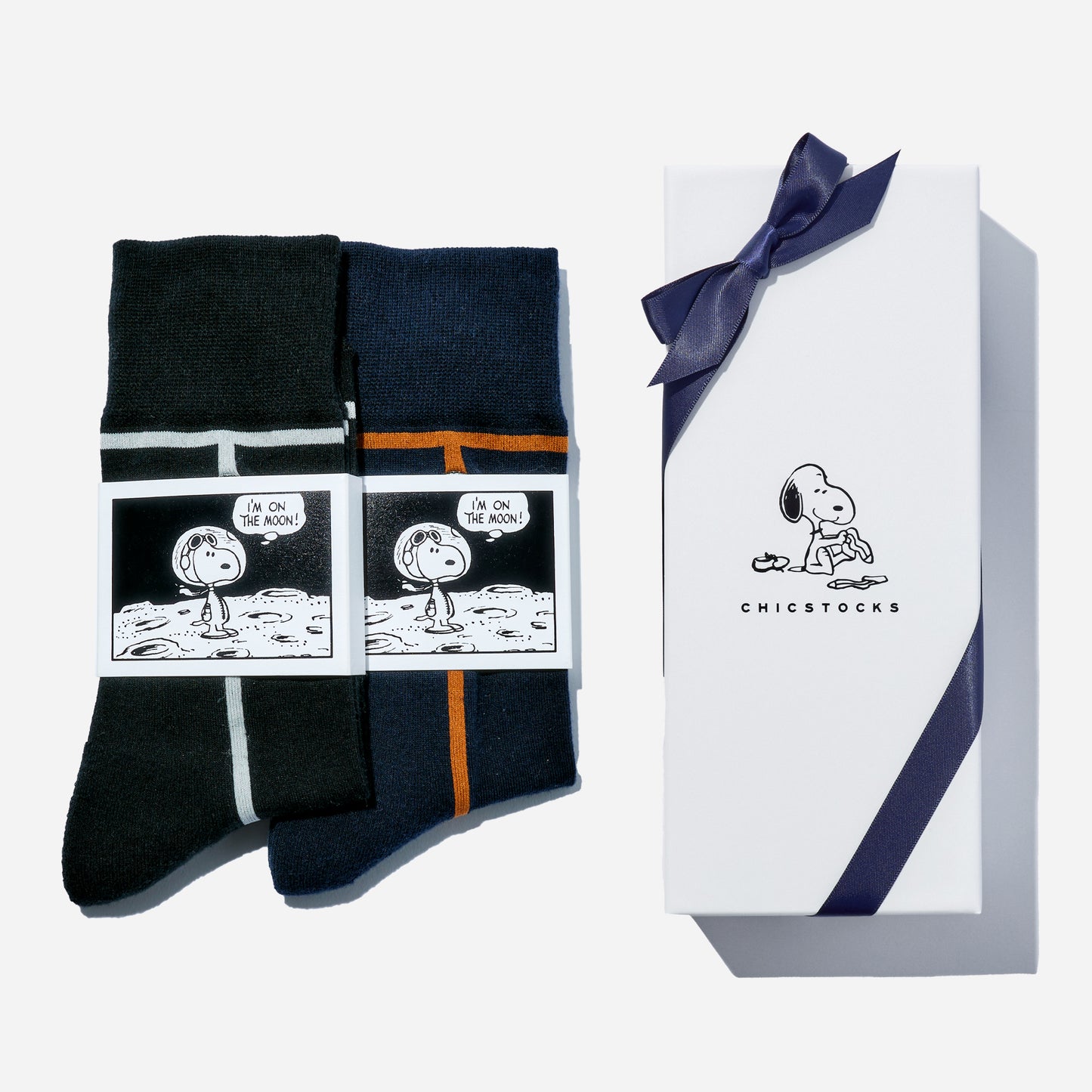 SNOOPY×CHICSTOCKS  2足ギフトボックス   全8種類