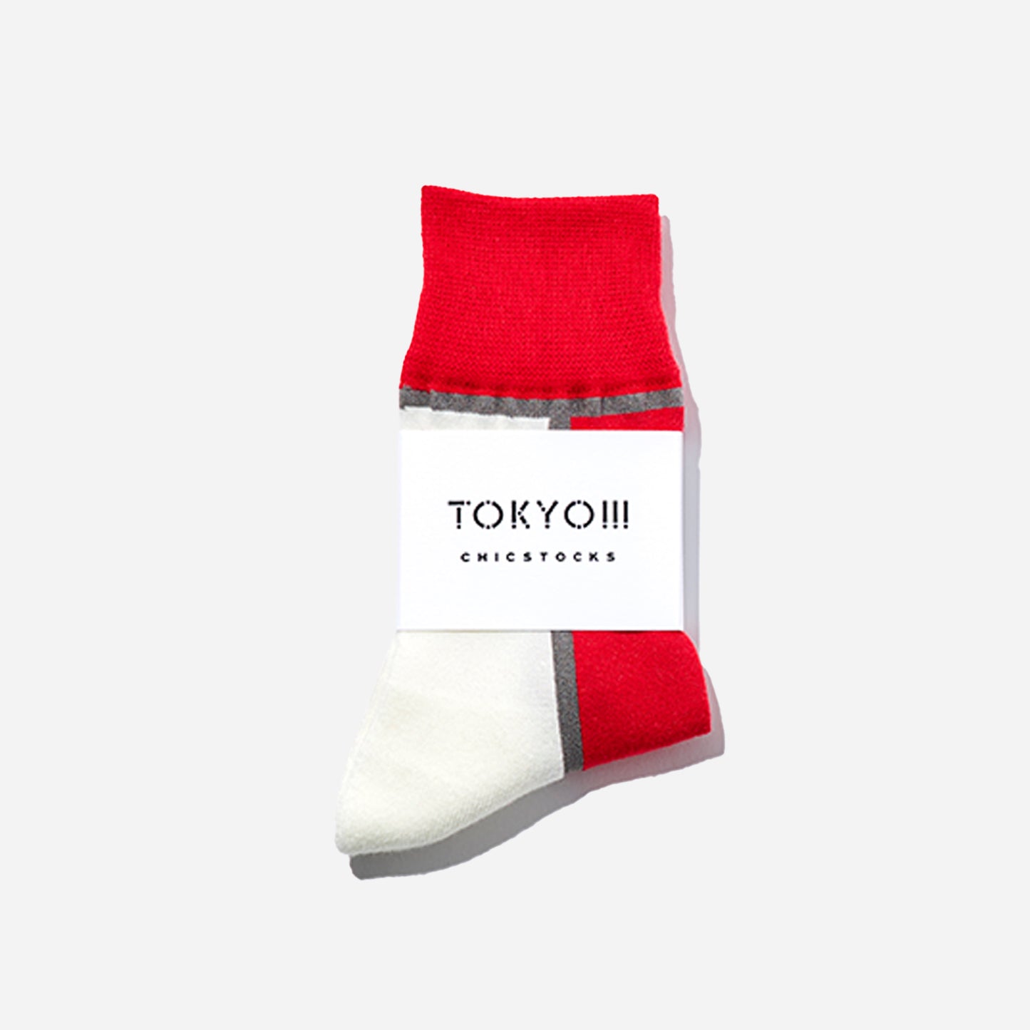 TOKYO!!!×CHICSTOCKS ラインソックス キッズ 全3色/13-16cm