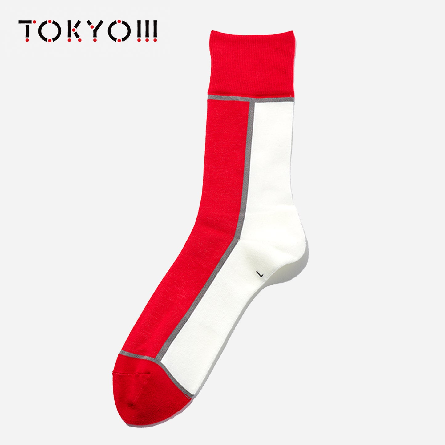 TOKYO!!!×CHICSTOCKS ラインソックス キッズ 全3色/13-16cm