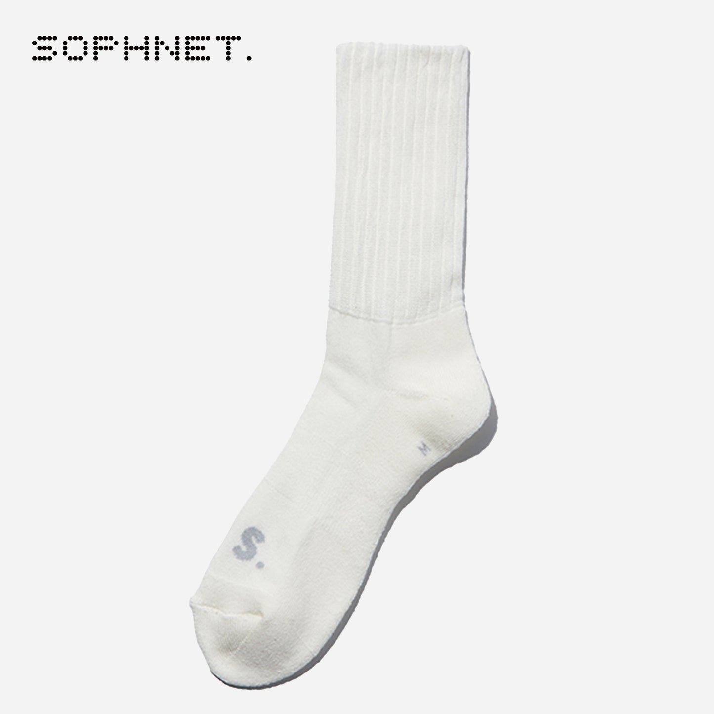 SOPHNET.×CHICSTOCKS  ミドルリブソックス  全2色