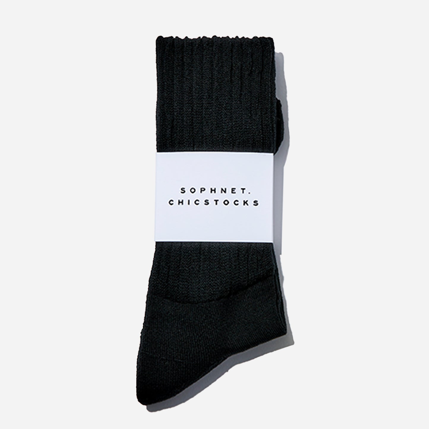 SOPHNET.×CHICSTOCKS ミドルリブソックス 全2色