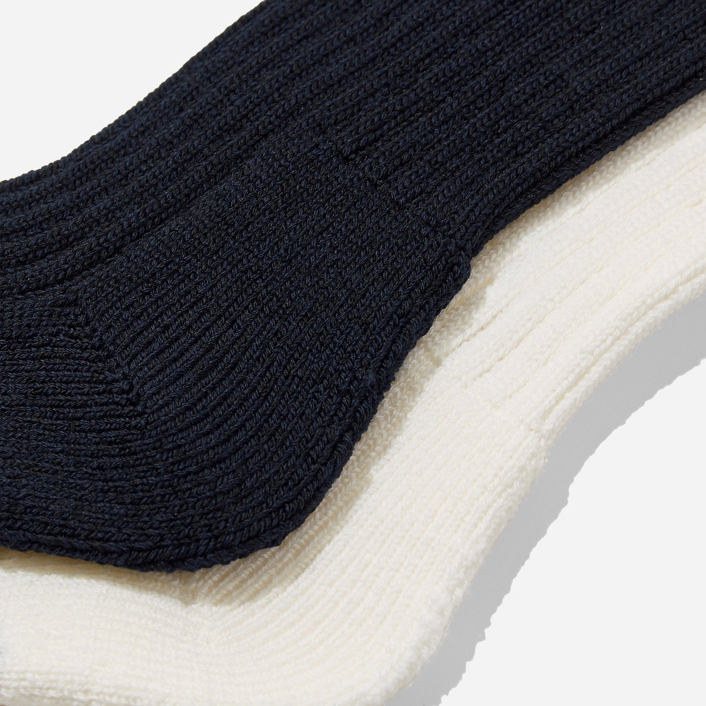 A.H×CHICSTOCKS  ウールリブソックス  全2色