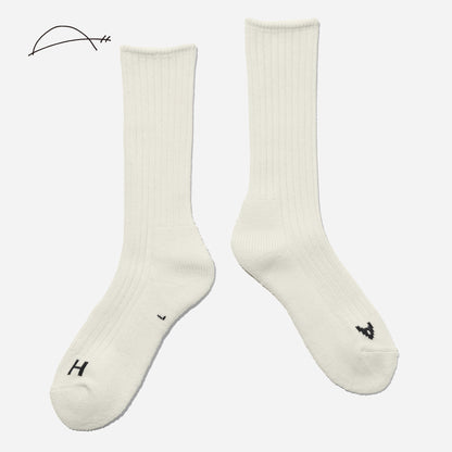 A.H×CHICSTOCKS  ウールリブソックス  全2色
