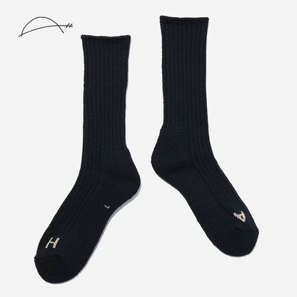 A.H×CHICSTOCKS  ウールリブソックス  全2色