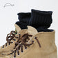 A.H×CHICSTOCKS  ウールリブソックス  全2色