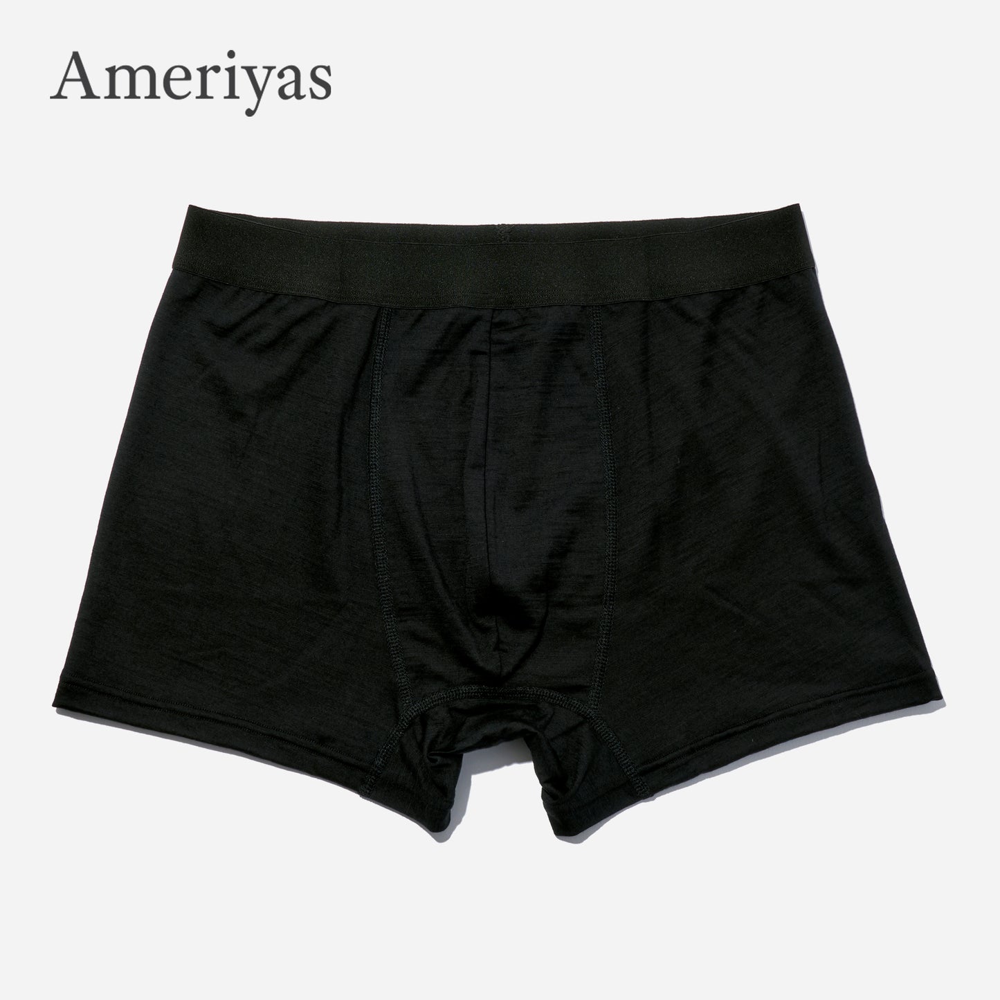 Ameriyas  メリノウール100%  ボクサーブリーフ  全2色