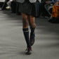 anrealage homme×CHICSTOCKS  パッチワーク モヘアソックス  全3色/25-28cm