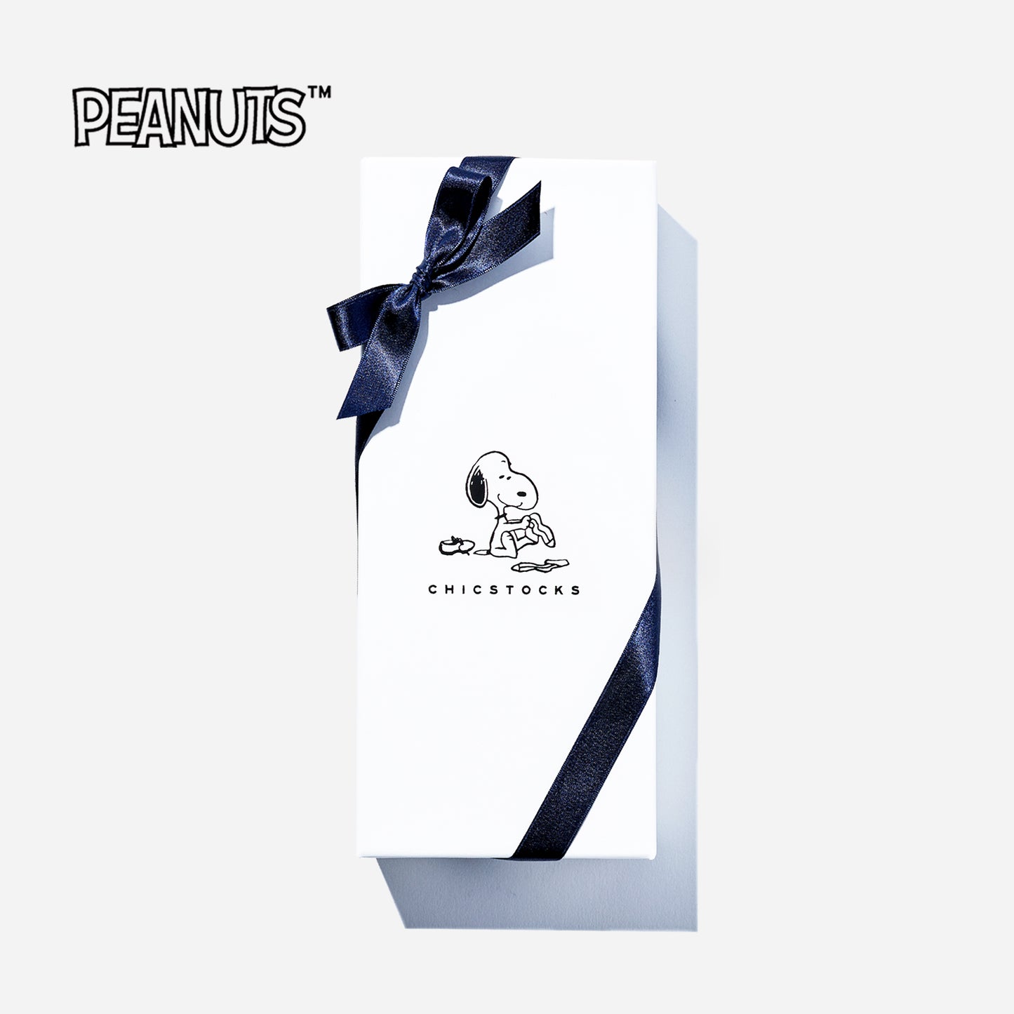 SNOOPY×CHICSTOCKS  2足ギフトボックス   全7種類