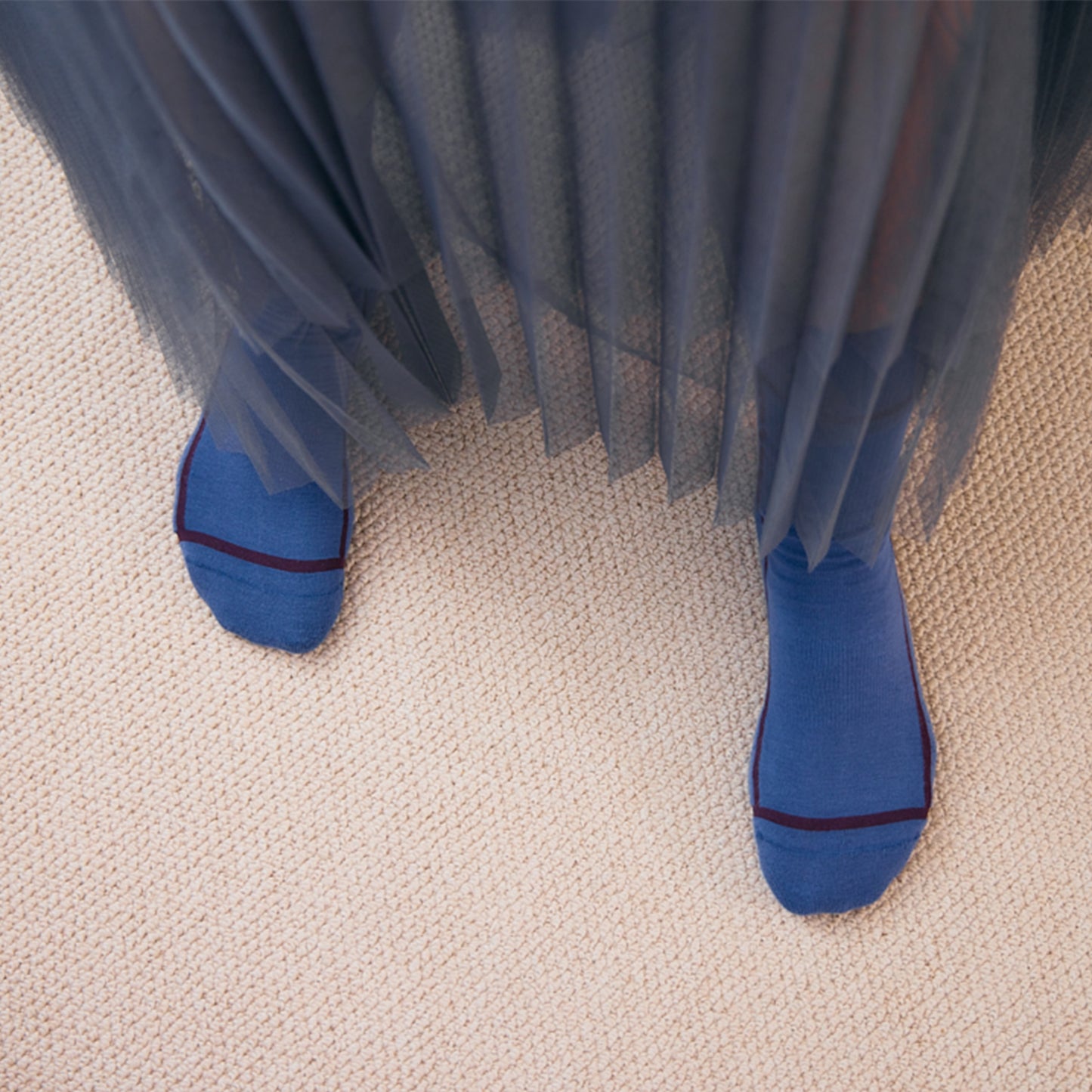 ラインソックス  3足ギフトボックス(手提げ付き)   全7色