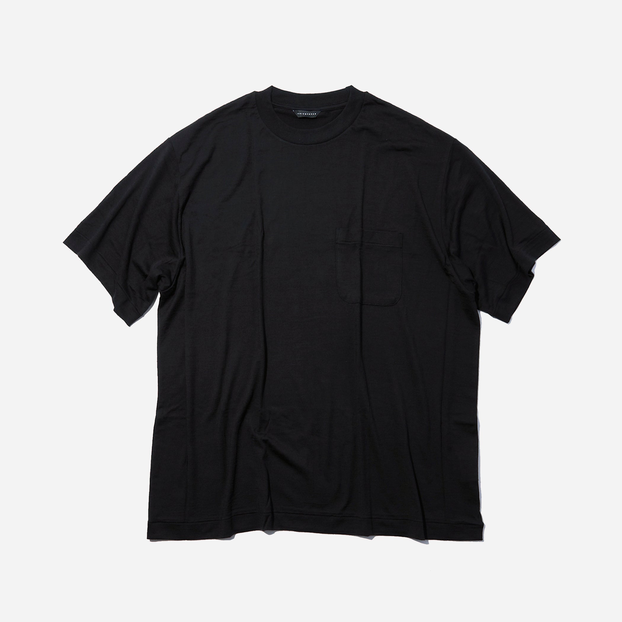 メリノウール100% クルーネック半袖Tシャツ 全2色 – CHICSTOCKS
