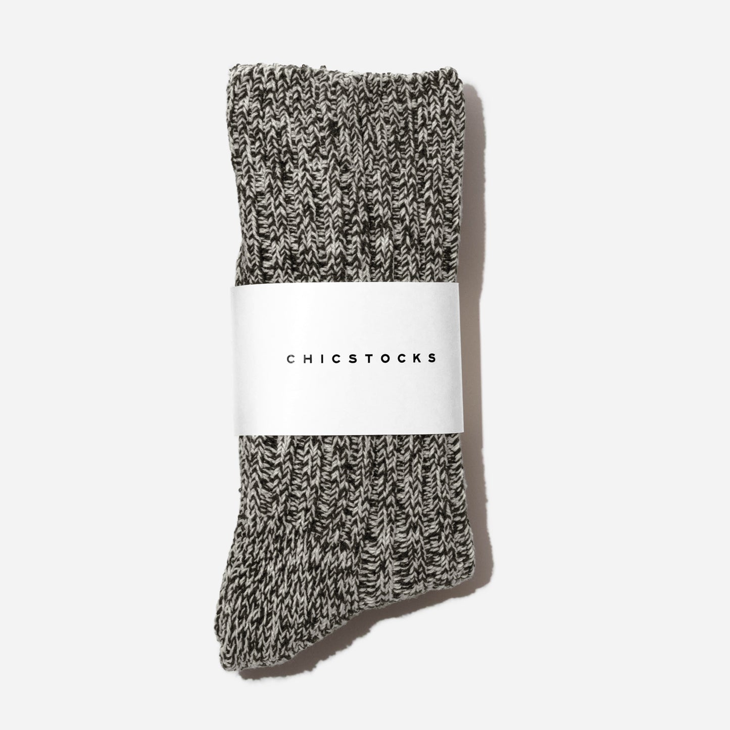 【クリスマス】  ローゲージリブソックス  1足ギフトセット  全3色