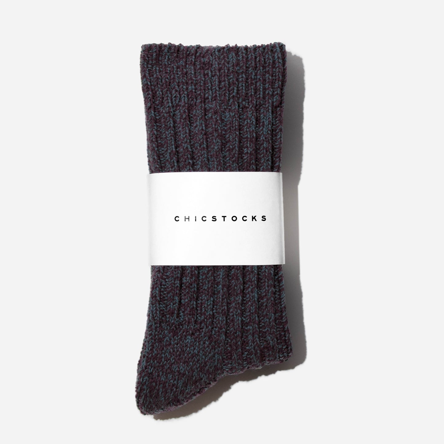 【クリスマス】  ローゲージリブソックス  1足ギフトセット  全3色