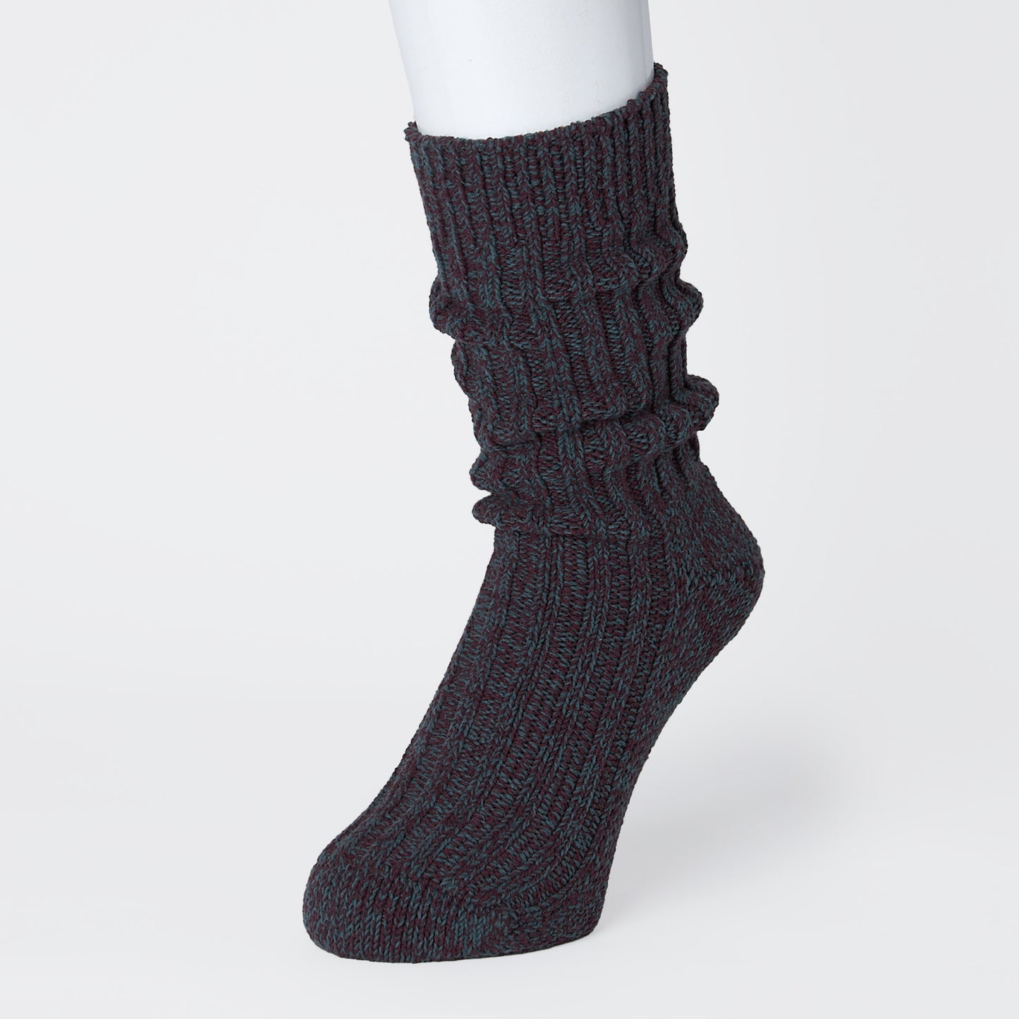 ローゲージリブソックス  1足ギフトボックス(手提げ付き)  全3色