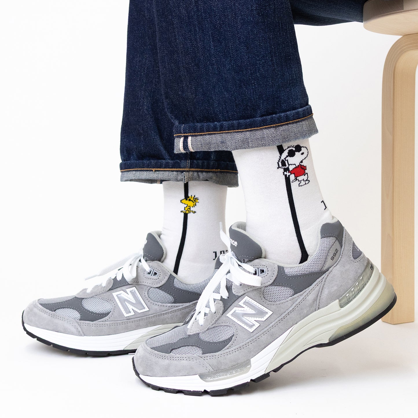 SNOOPY×CHICSTOCKS  JOE COOL  全2色