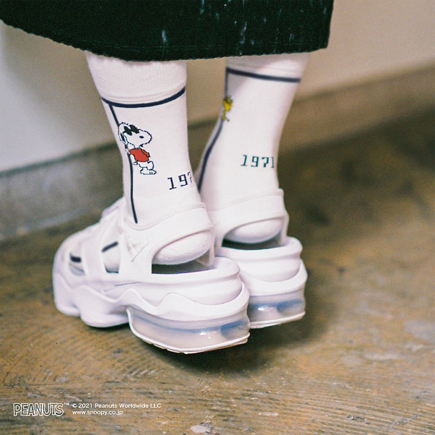 SNOOPY×CHICSTOCKS  JOE COOL  全2色