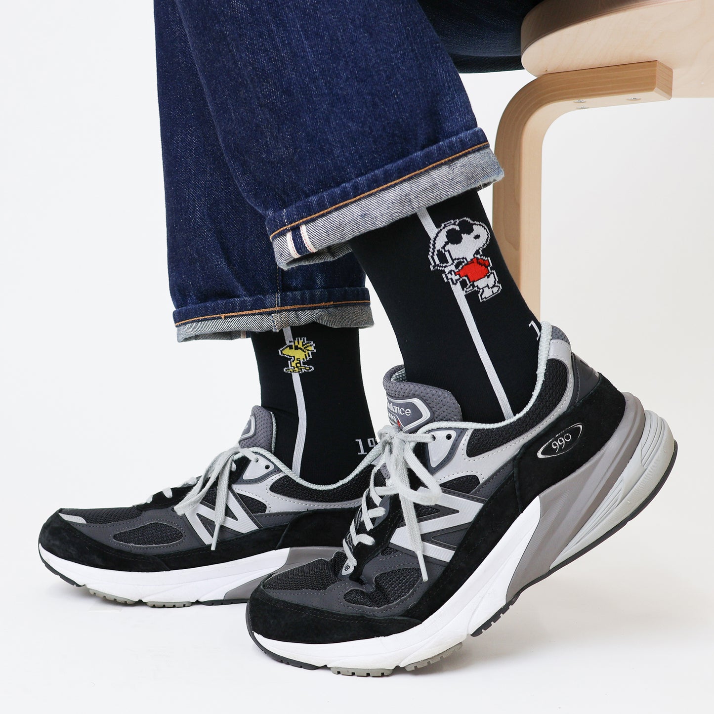 SNOOPY×CHICSTOCKS  JOE COOL  全2色