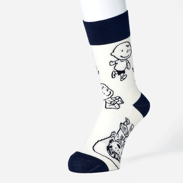SNOOPY×CHICSTOCKS 1950s 全2色