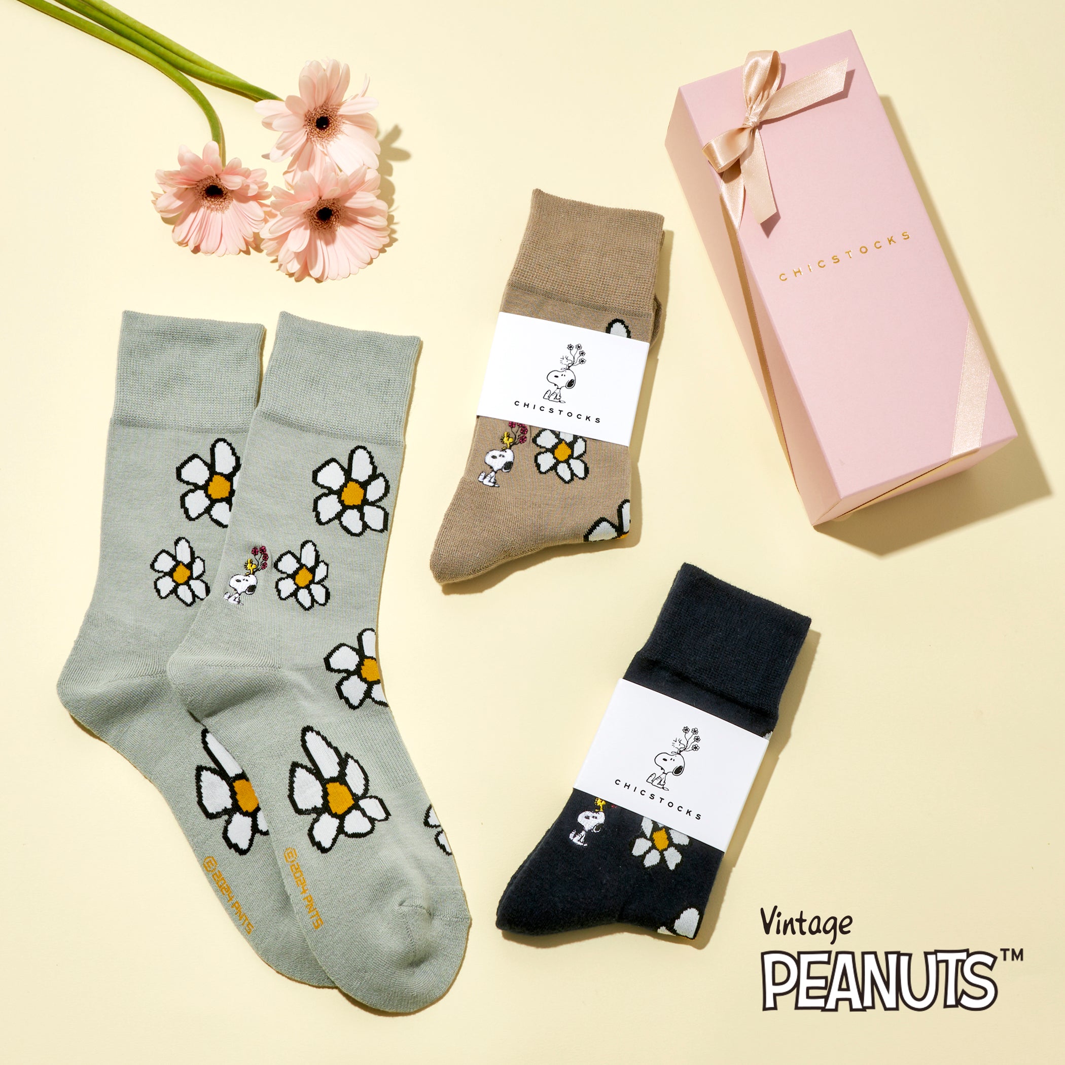SNOOPYソックス&エプソンプリンター(ジャンク品)&インクカートリッジ9本 - レッグウェア