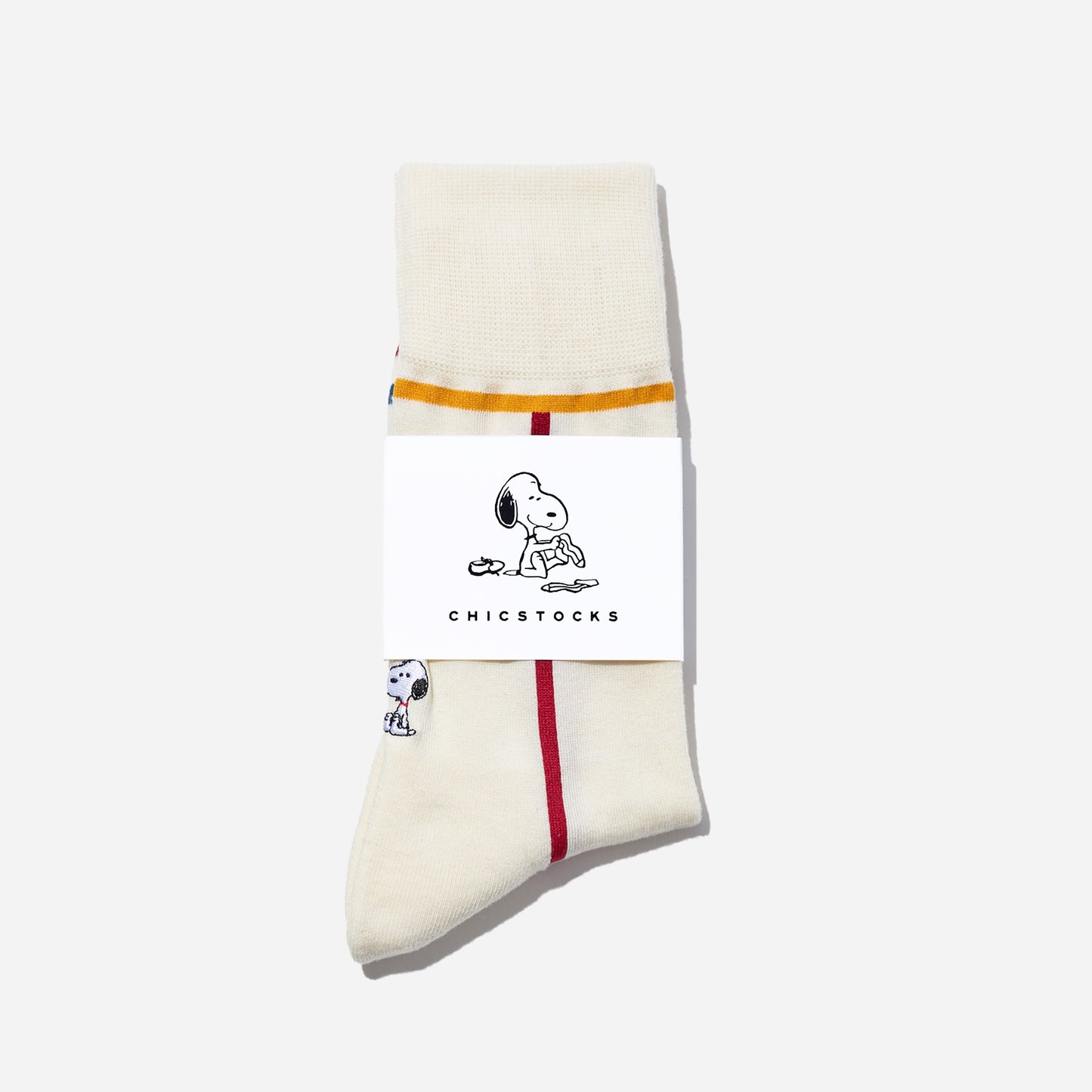 SNOOPY×CHICSTOCKS  ピーナッツギャング  全2色