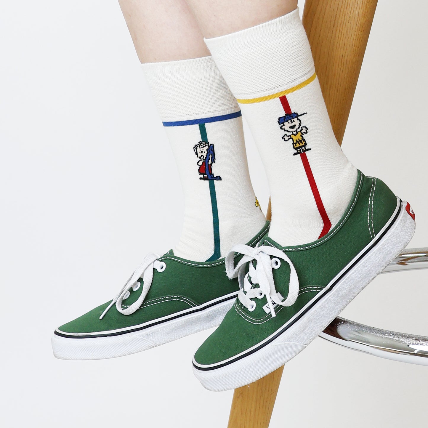 SNOOPY×CHICSTOCKS  ピーナッツギャング  全2色