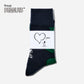 SNOOPY×CHICSTOCKS  ハート  全4色