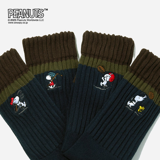 SNOOPY×CHICSTOCKS  スヌーピー スポーツ  全3色