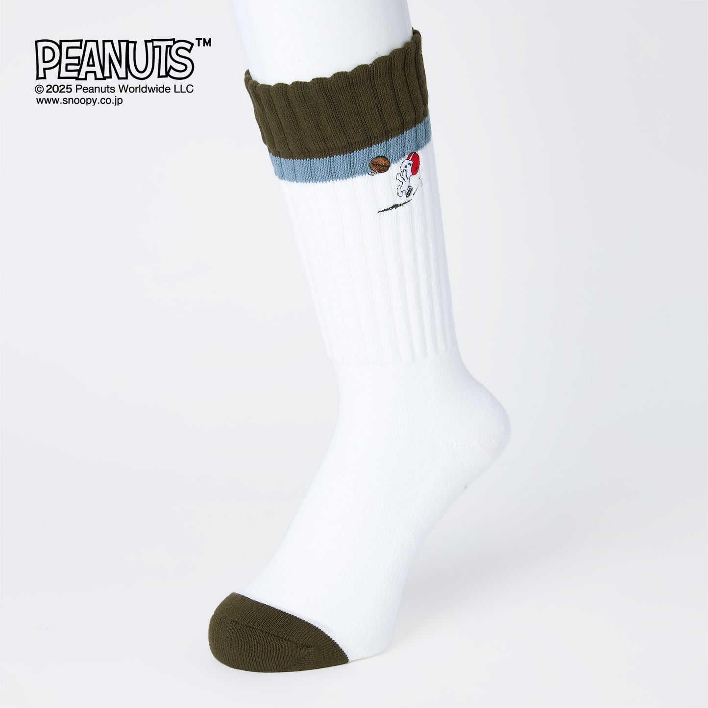 SNOOPY×CHICSTOCKS  スヌーピー スポーツ  全3色  11月1日(土)発売