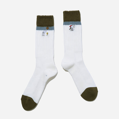 SNOOPY×CHICSTOCKS  スヌーピー スポーツ  全3色  11月1日(土)発売