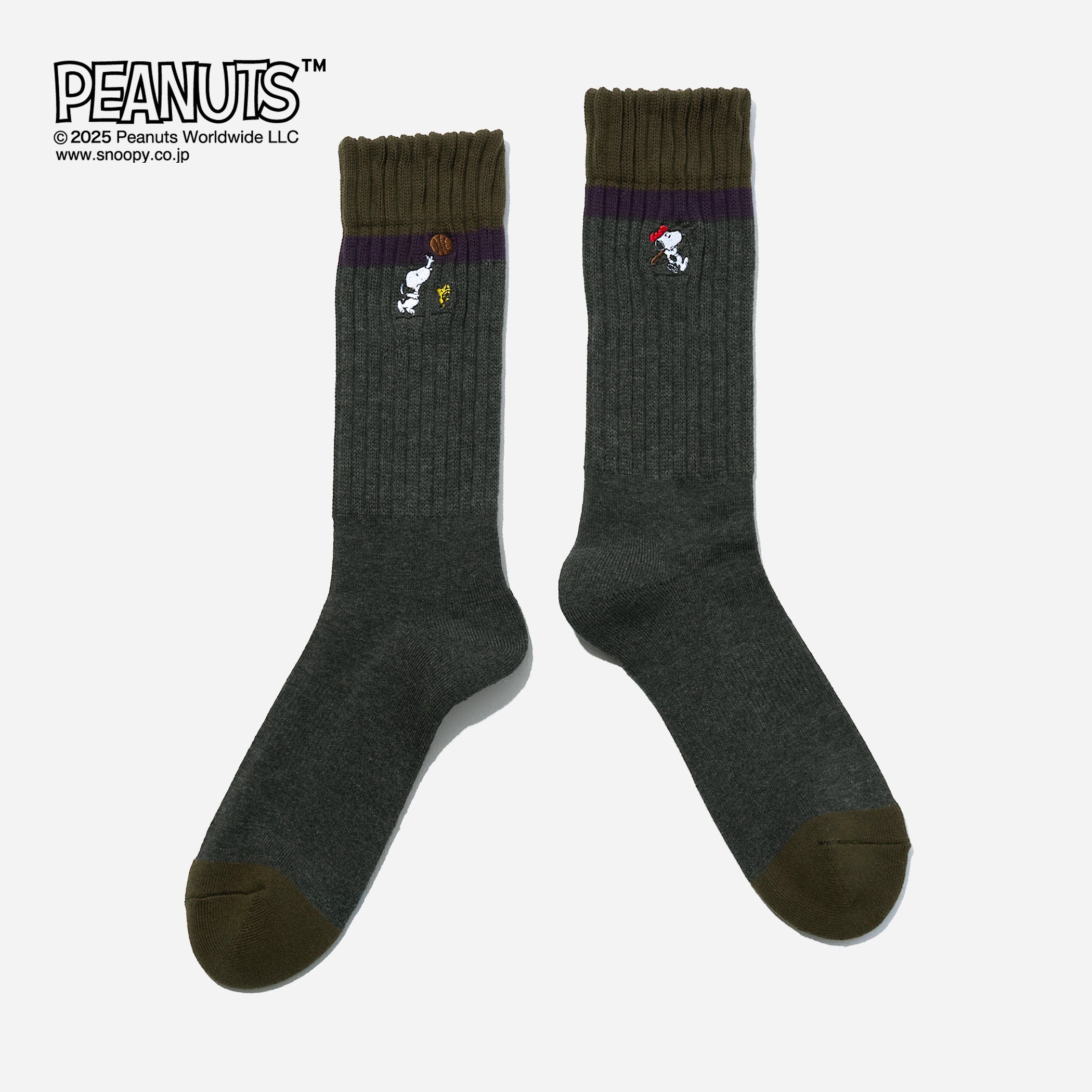 SNOOPY×CHICSTOCKS スヌーピー スポーツ 全3色 11月1日(土)発売