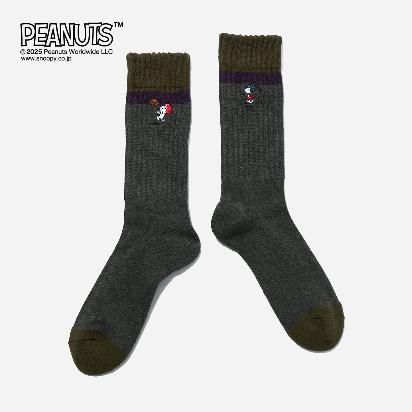 SNOOPY×CHICSTOCKS  スヌーピー スポーツ  全3色  11月1日(土)発売