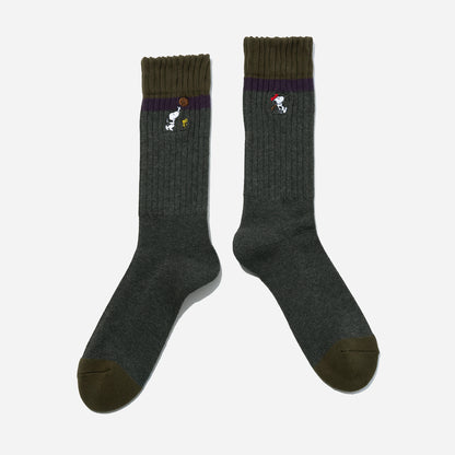 SNOOPY×CHICSTOCKS  スヌーピー スポーツ  全3色