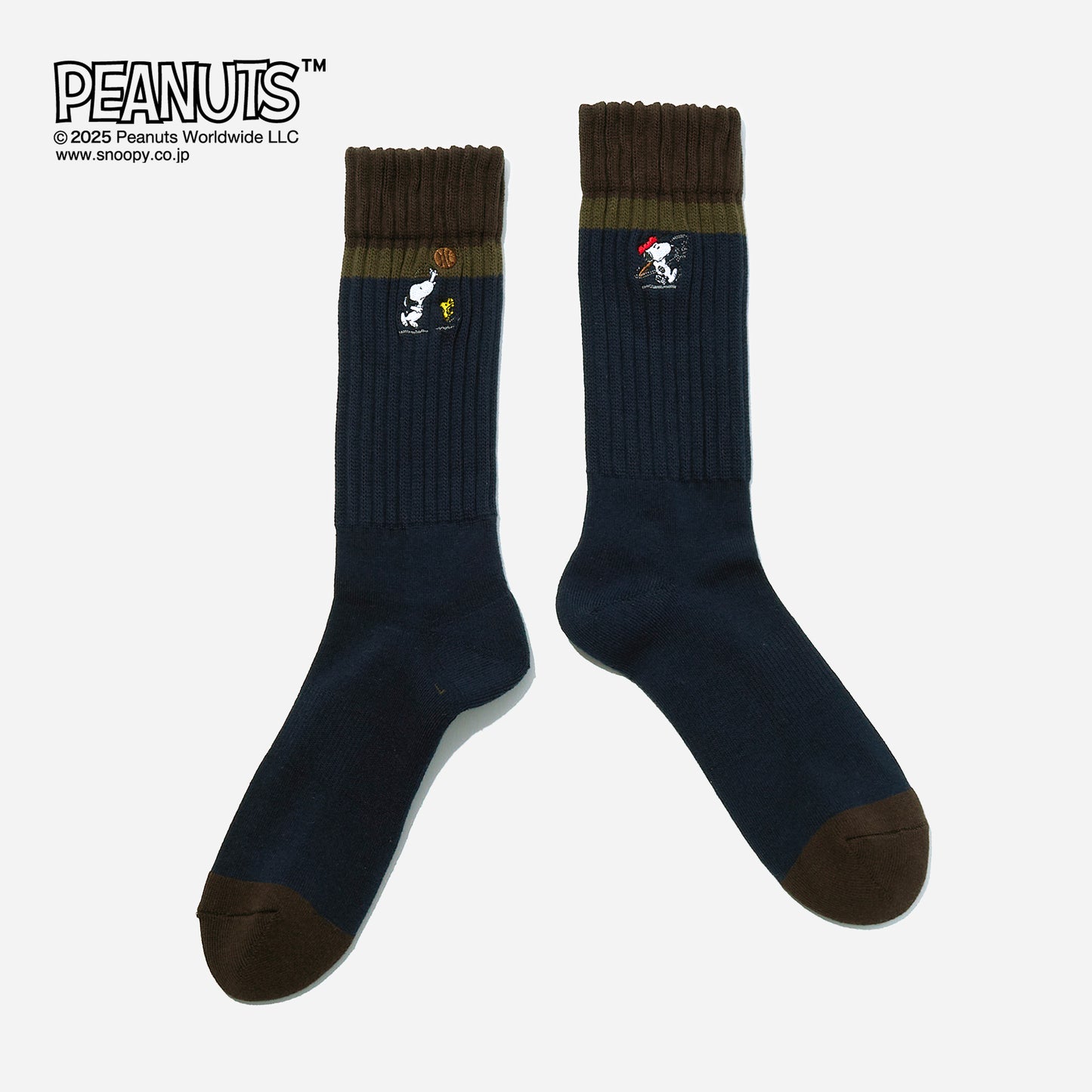 SNOOPY×CHICSTOCKS  スヌーピー スポーツ  全3色  11月1日(土)発売