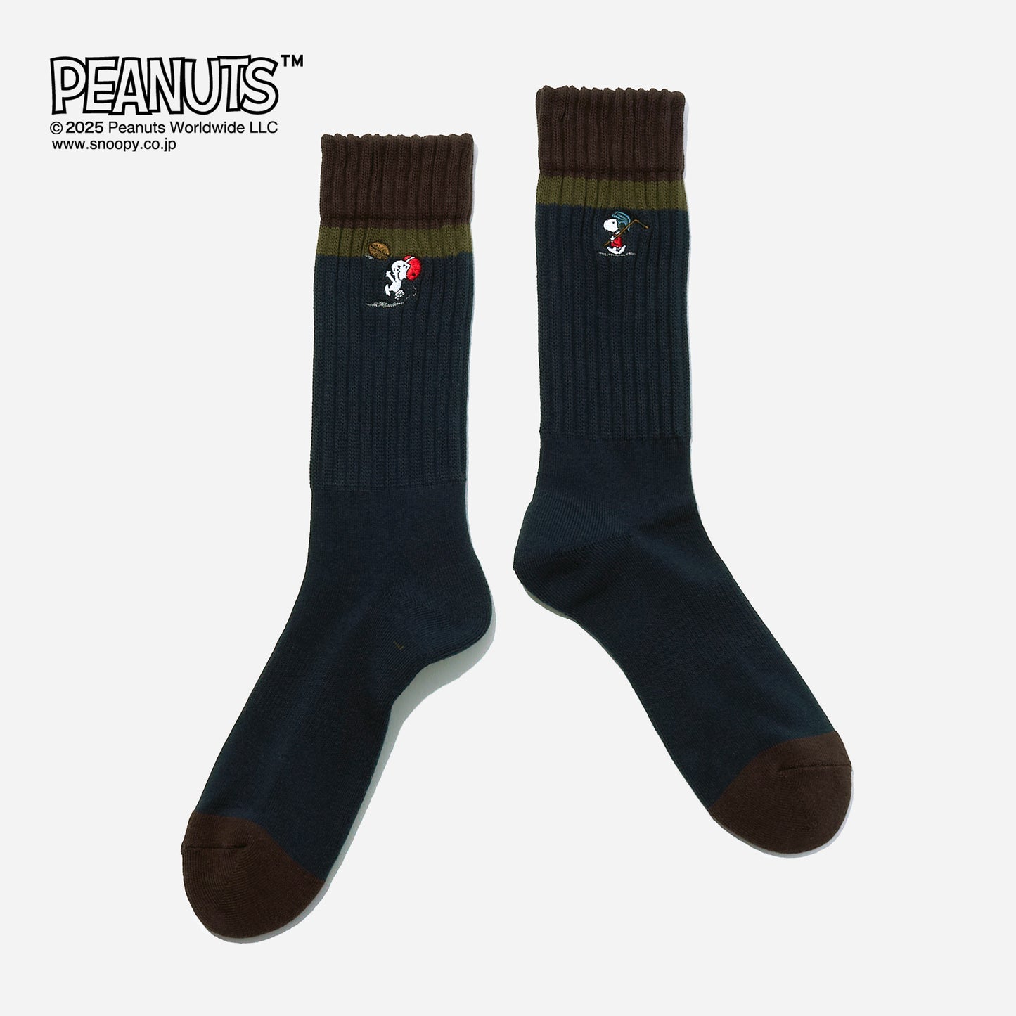 SNOOPY×CHICSTOCKS  スヌーピー スポーツ  全3色  11月1日(土)発売