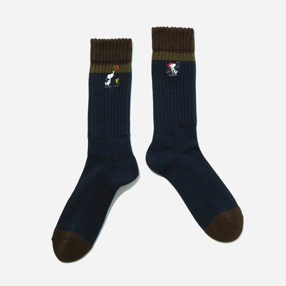 SNOOPY×CHICSTOCKS  スヌーピー スポーツ  全3色