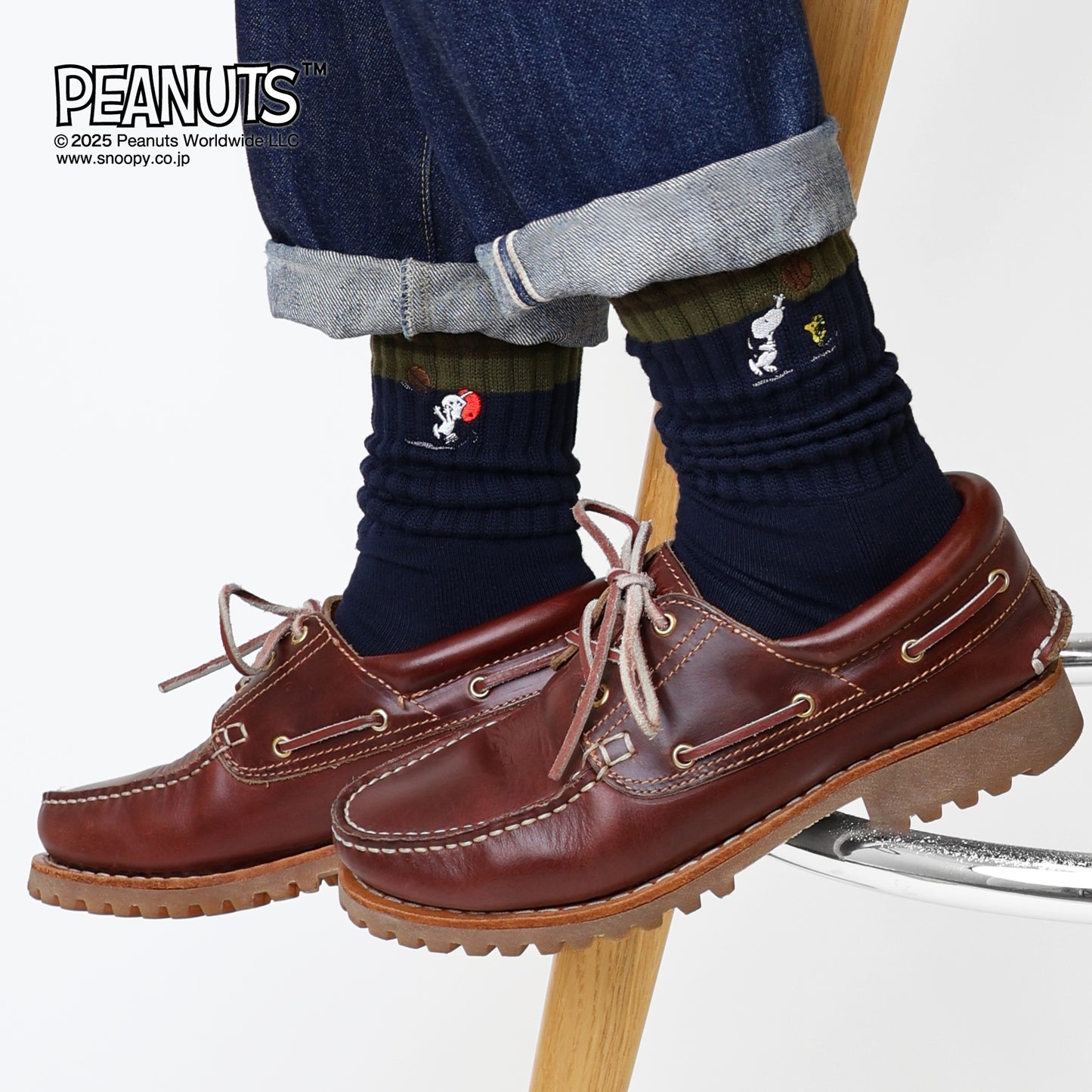 SNOOPY×CHICSTOCKS  スヌーピー スポーツ  全3色  11月1日(土)発売