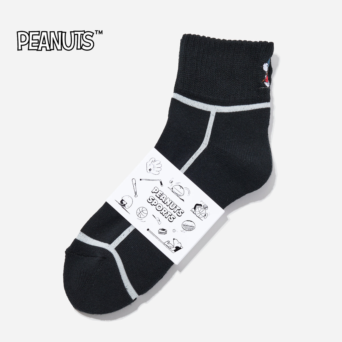 SNOOPY×CHICSTOCKS  スポーツアンクル  全2色