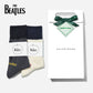 【父の日】  THE BEATLES  2足ギフトセット  全3色/24-26cm・26-28cm