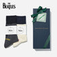 【父の日】  THE BEATLES  2足ギフトセット  全3色/24-26cm・26-28cm