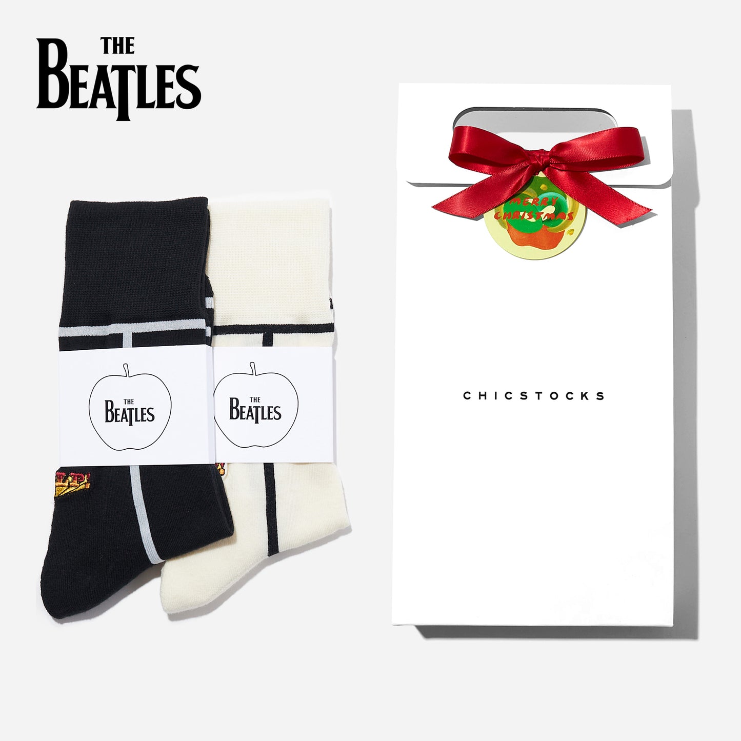 【クリスマス】  THE BEATLES HELP!  2足ギフトセット  全2色