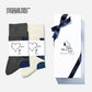 SNOOPY×CHICSTOCKS  2足ギフトボックス   全7種類