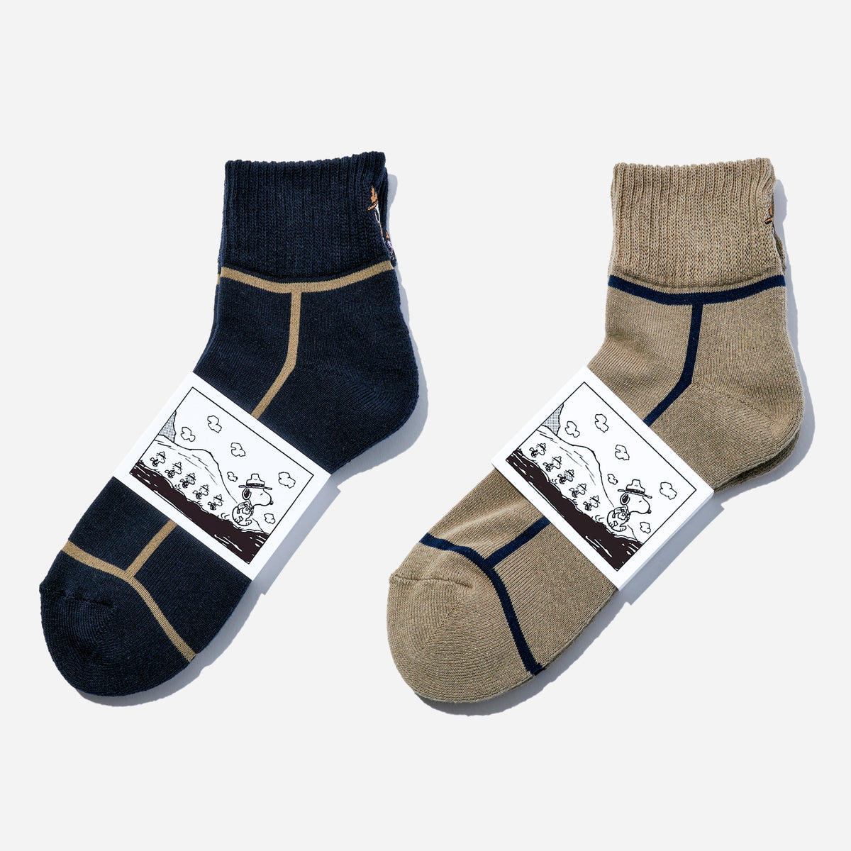 SNOOPY×CHICSTOCKS  2足ギフトボックス   全8種類