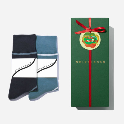 【クリスマス】  WIND  2足ギフトセット  全3色