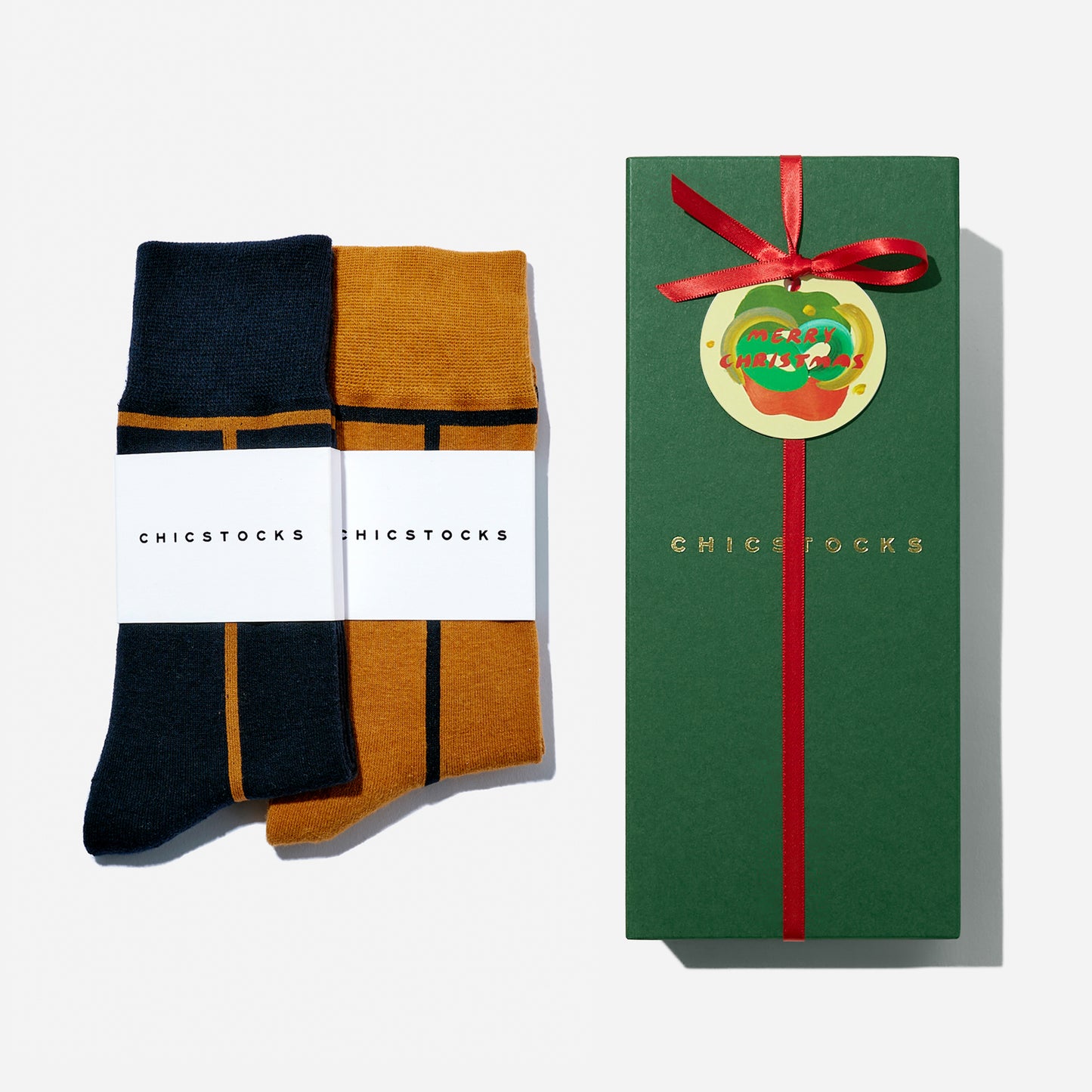 【クリスマス】  2足ギフトセット 全9色