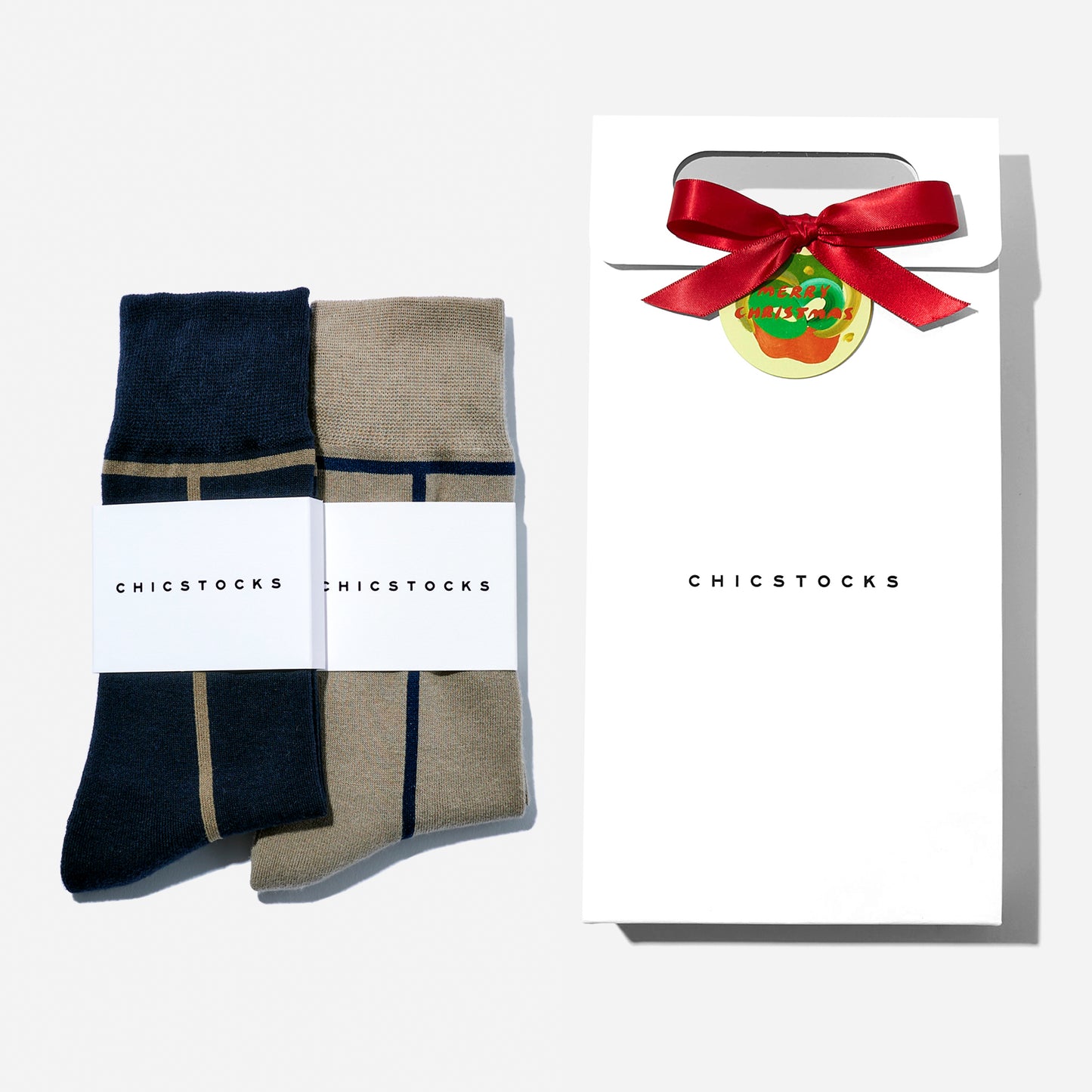 【クリスマス】  2足ギフトセット 全9色